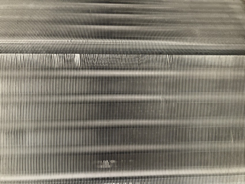 アルミフィン洗浄後